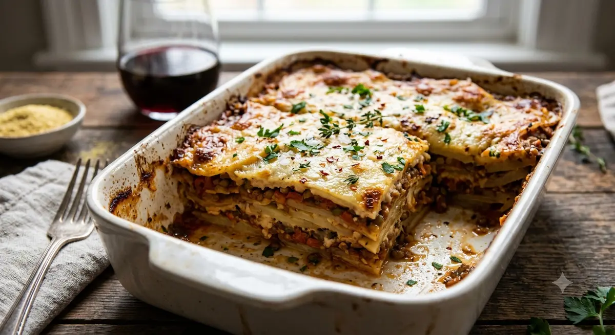 Vegan Potato Lasagna